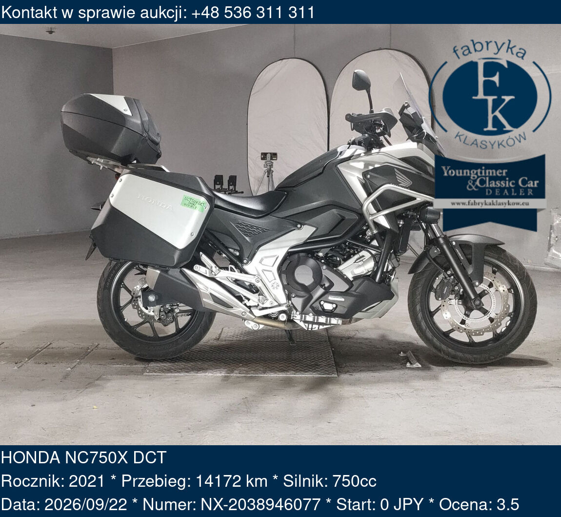 HONDA NC750X DCT 2021 - zdjęcie 2