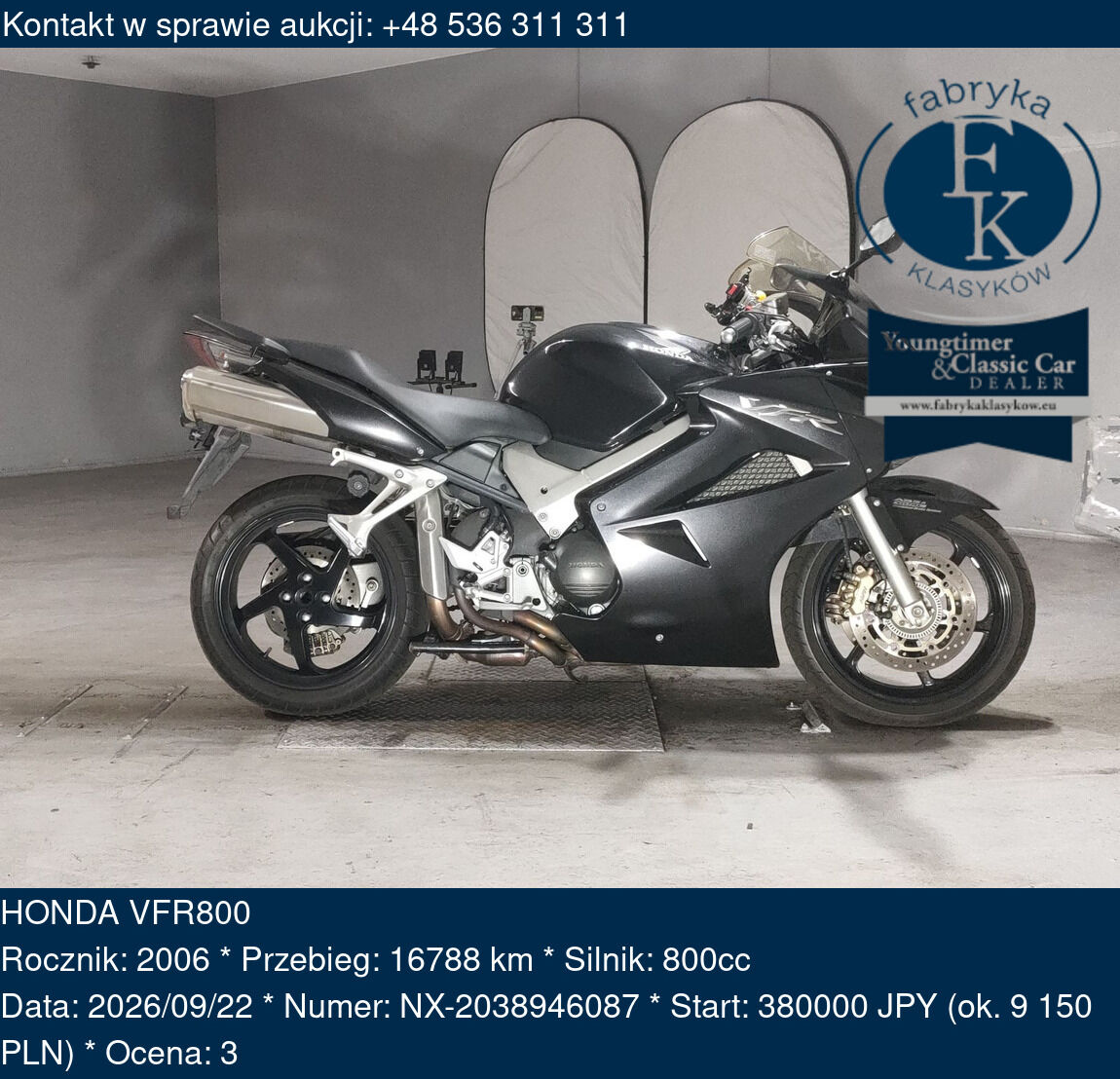HONDA VFR800 2006 - zdjęcie 2