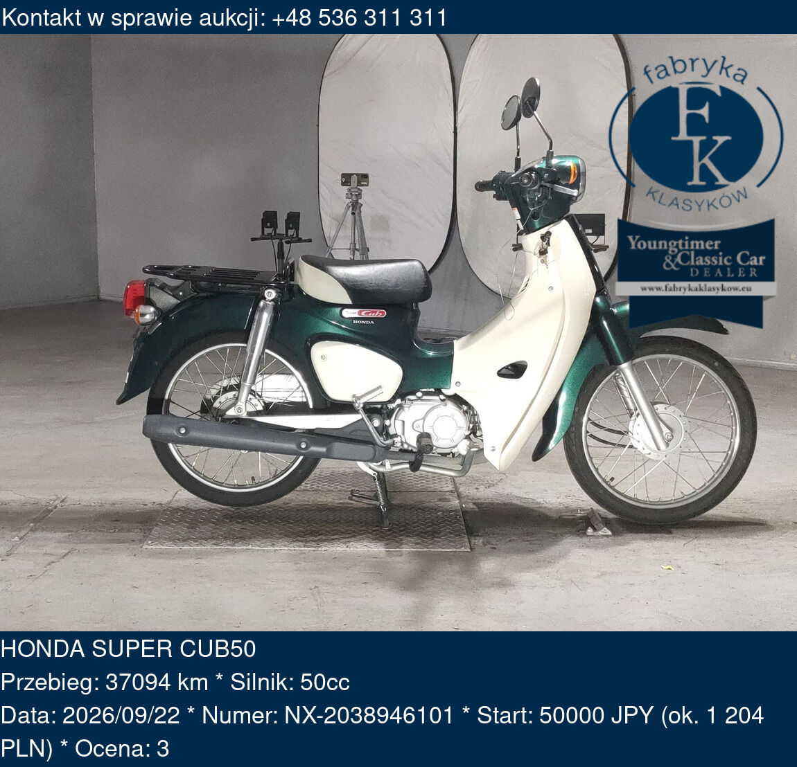 HONDA SUPER CUB50  - zdjęcie 2