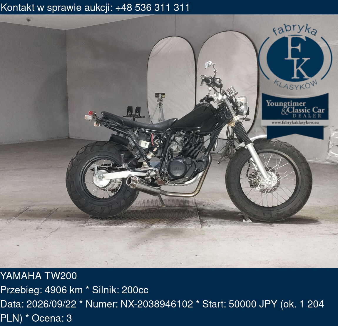 YAMAHA TW200  - zdjęcie 2