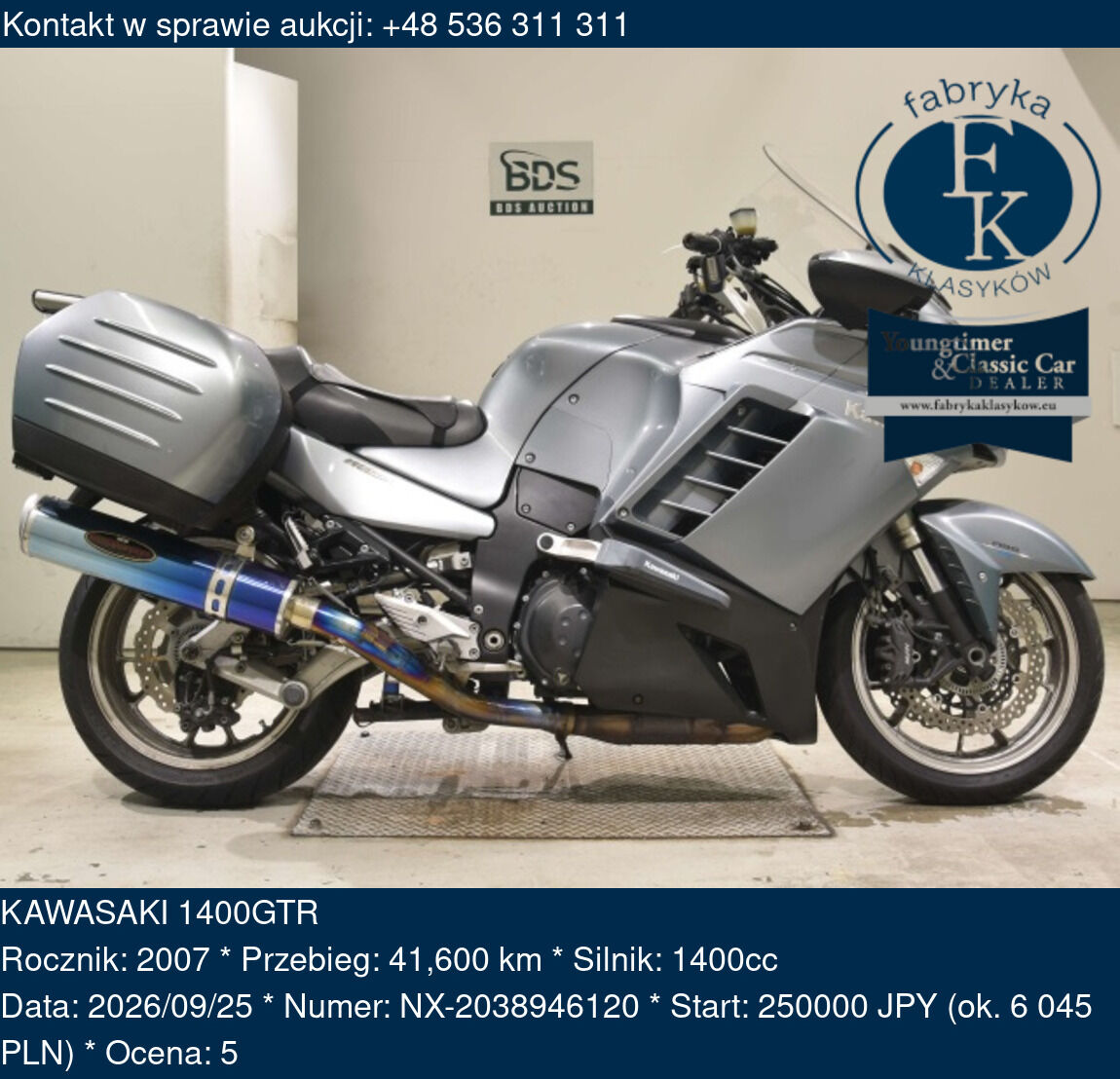 KAWASAKI 1400GTR 2007 - zdjęcie 2