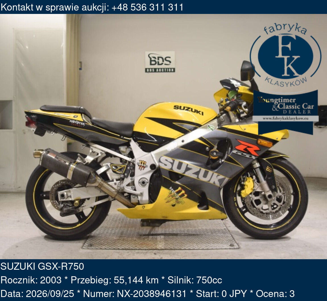 SUZUKI GSX-R750 2003 - zdjęcie 2