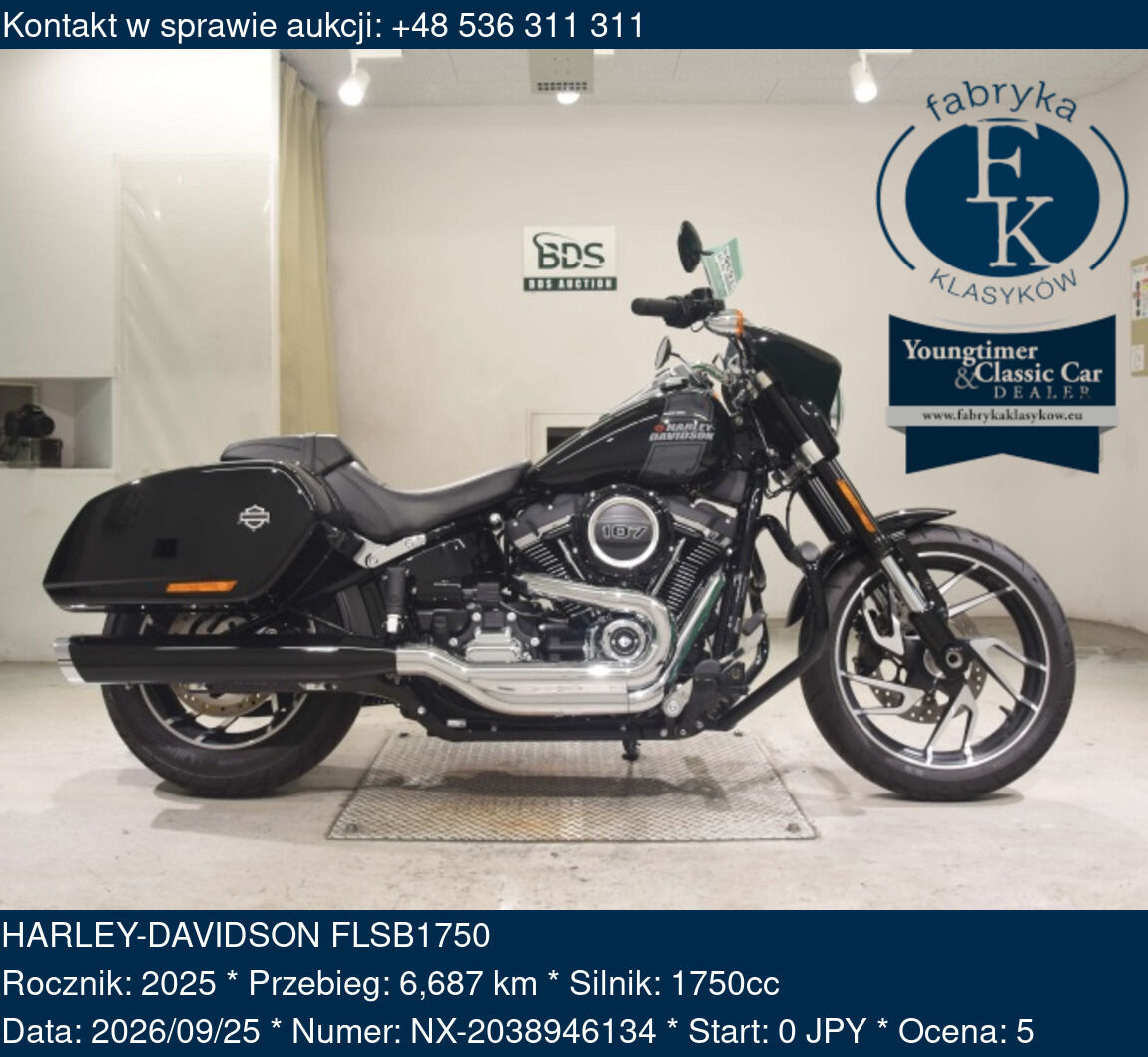 HARLEY-DAVIDSON FLSB1750 2025 - zdjęcie 2