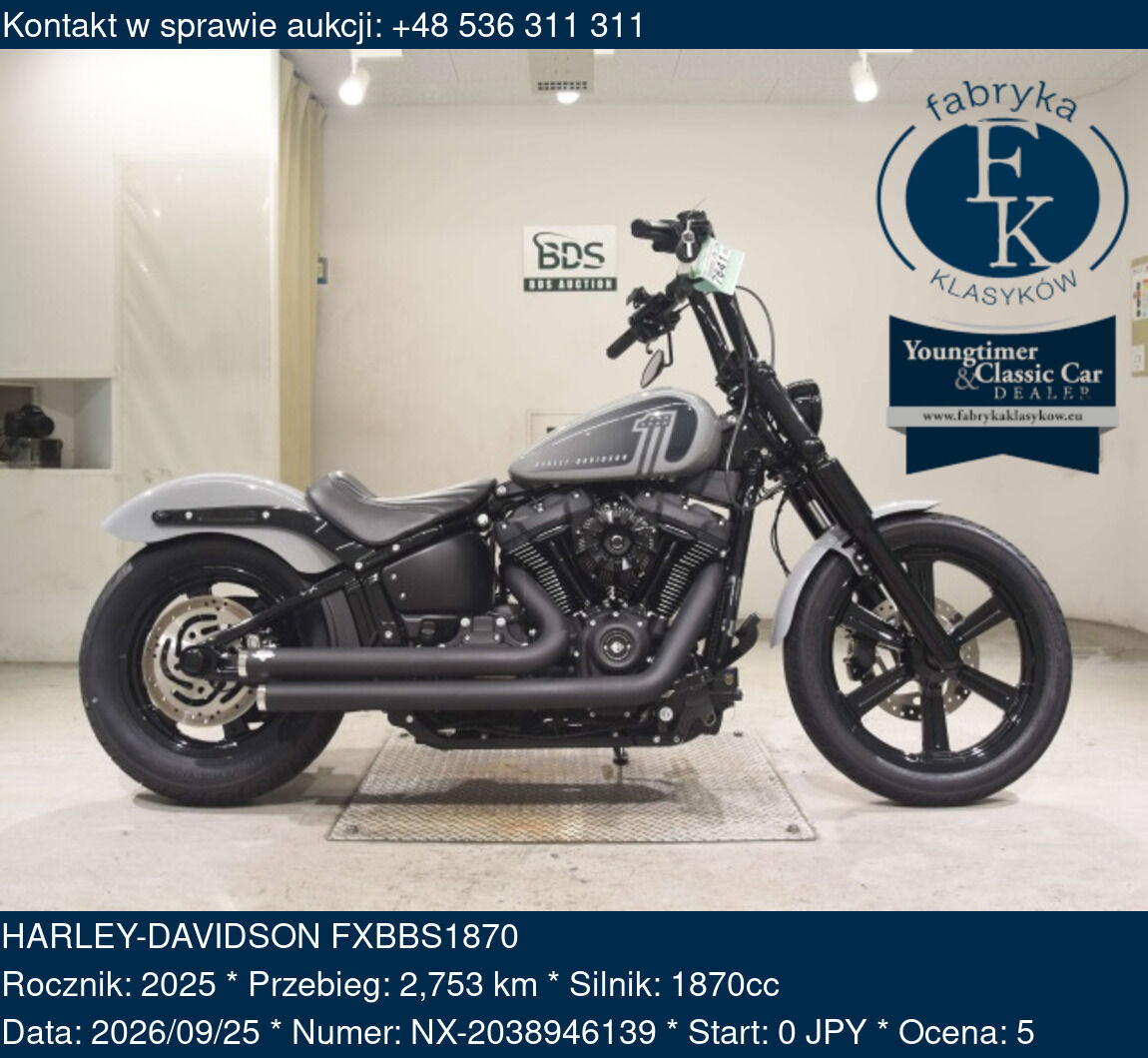 HARLEY-DAVIDSON FXBBS1870 2025 - zdjęcie 2