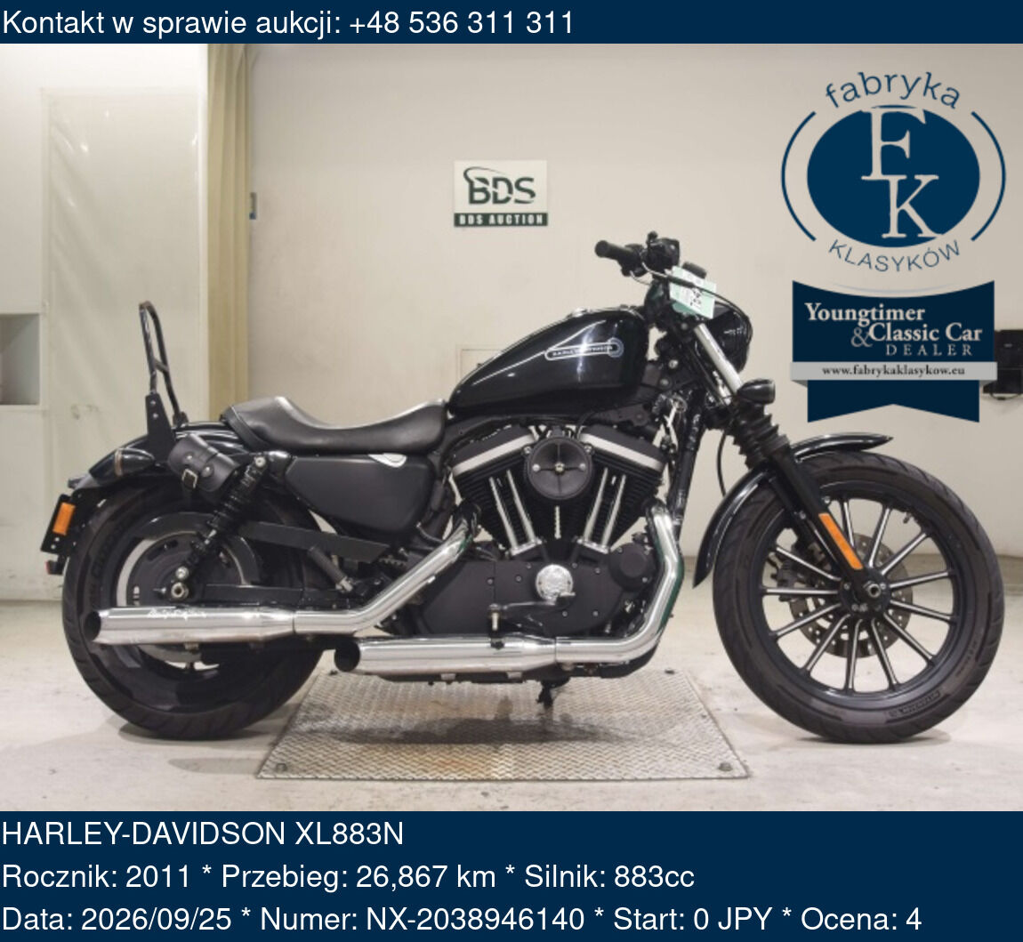HARLEY-DAVIDSON XL883N 2011 - zdjęcie 2