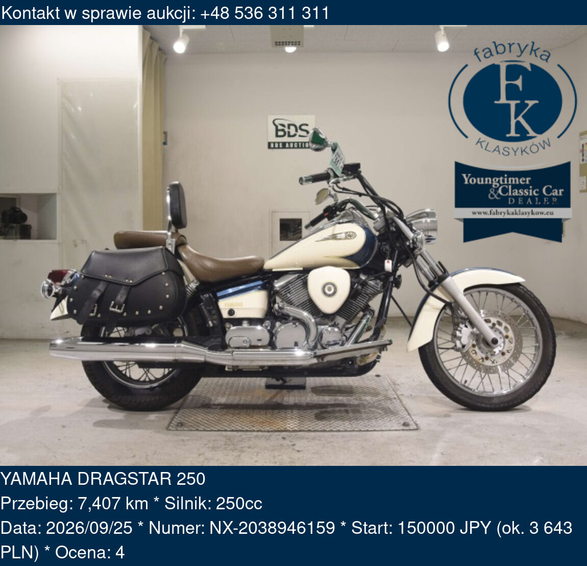YAMAHA DRAGSTAR 250  - zdjęcie 2