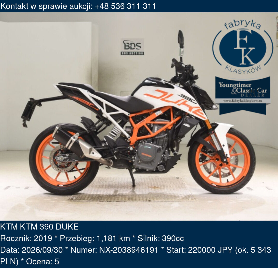 KTM KTM 390 DUKE 2019 - zdjęcie 2