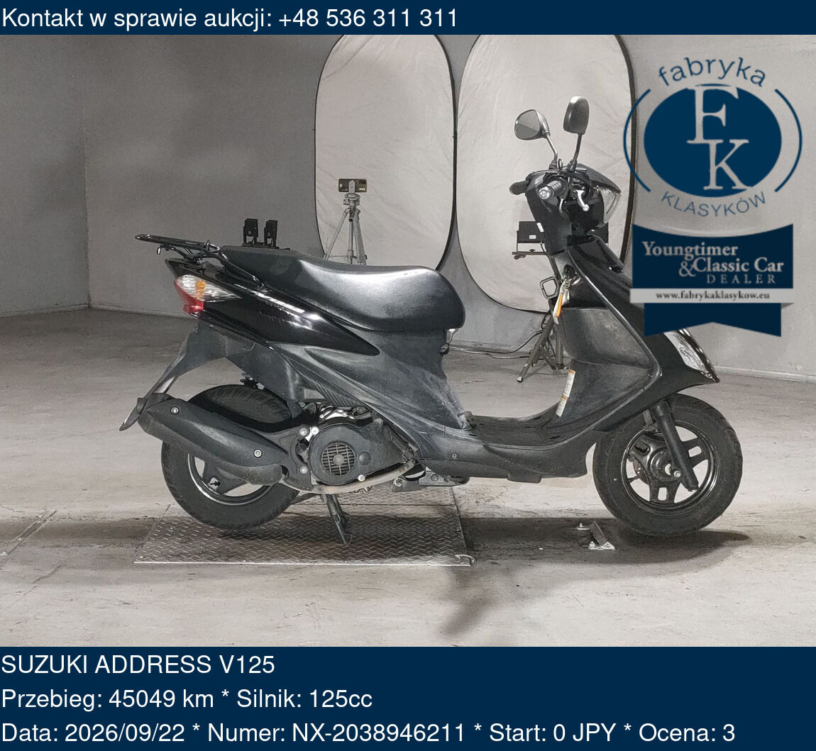 SUZUKI ADDRESS V125  - zdjęcie 2