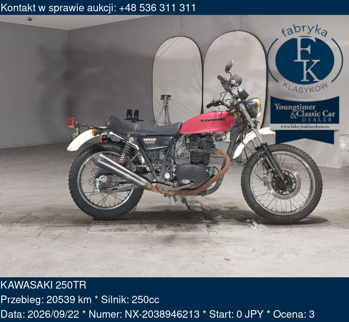 KAWASAKI 250TR  - zdjęcie 2