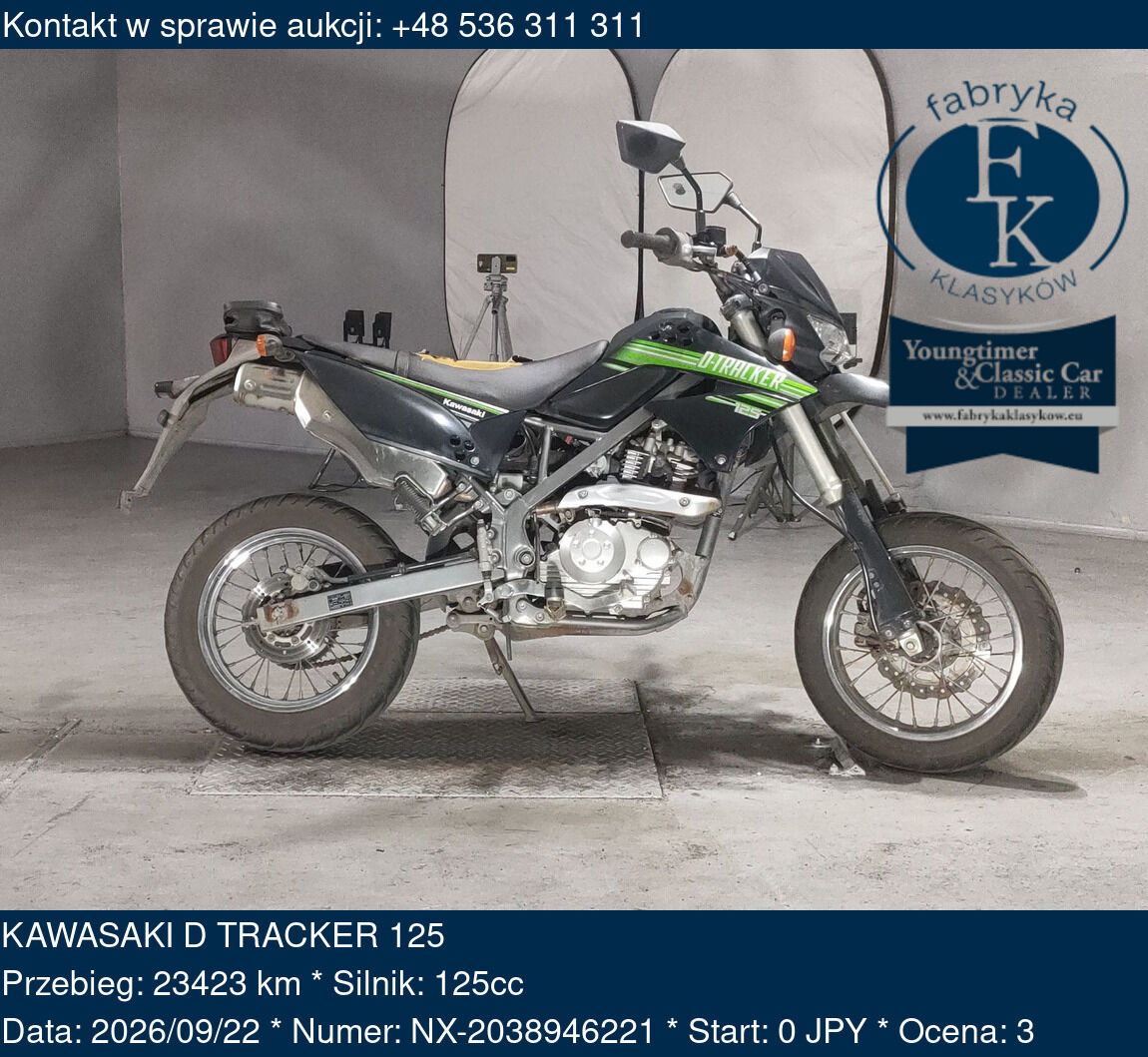 KAWASAKI D TRACKER 125  - zdjęcie 2