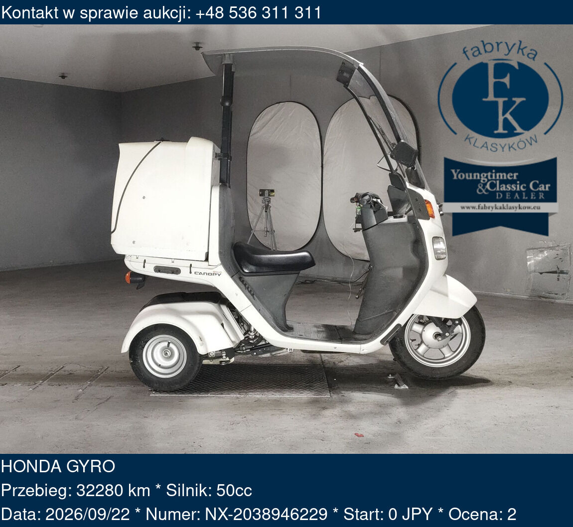 HONDA GYRO - zdjęcie 2