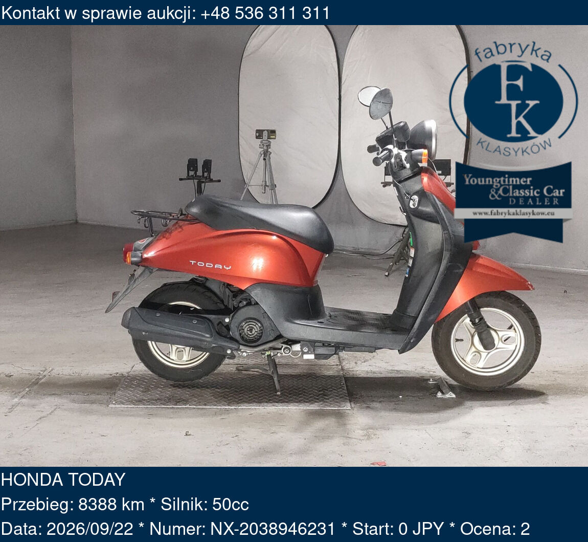 HONDA TODAY  - zdjęcie 2