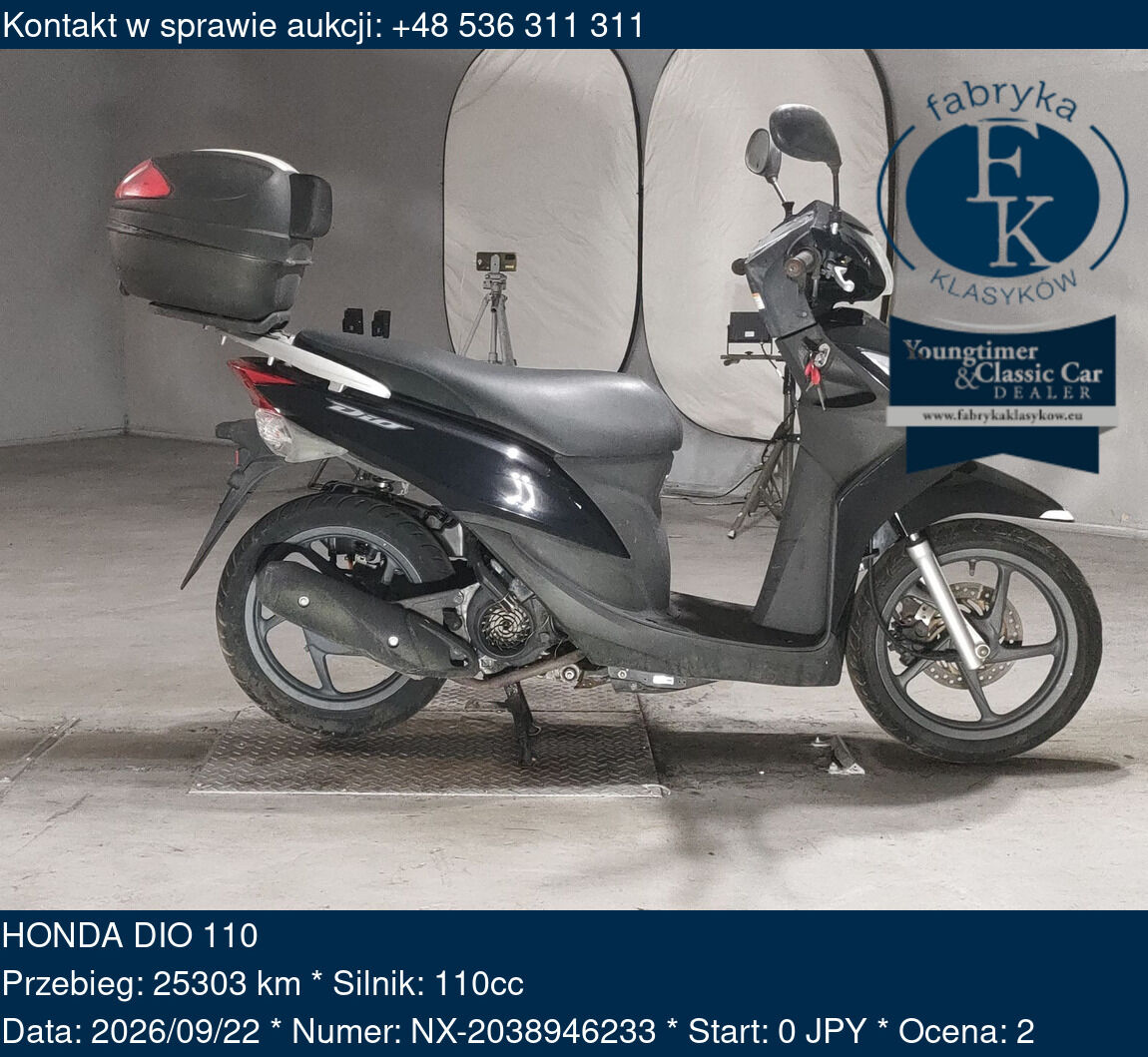 HONDA DIO 110  - zdjęcie 2
