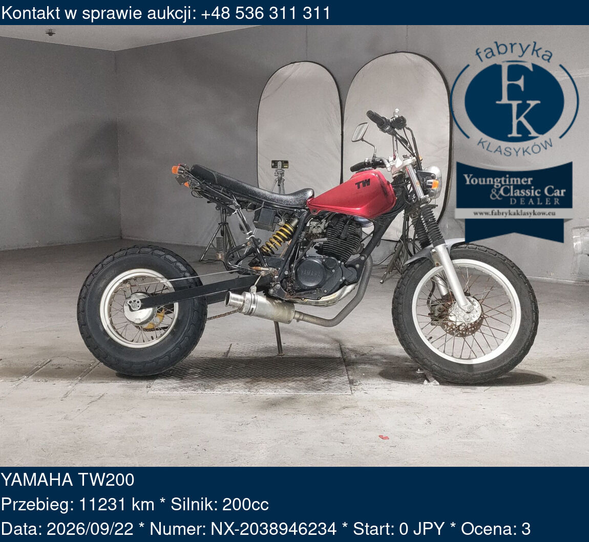 YAMAHA TW200  - zdjęcie 2