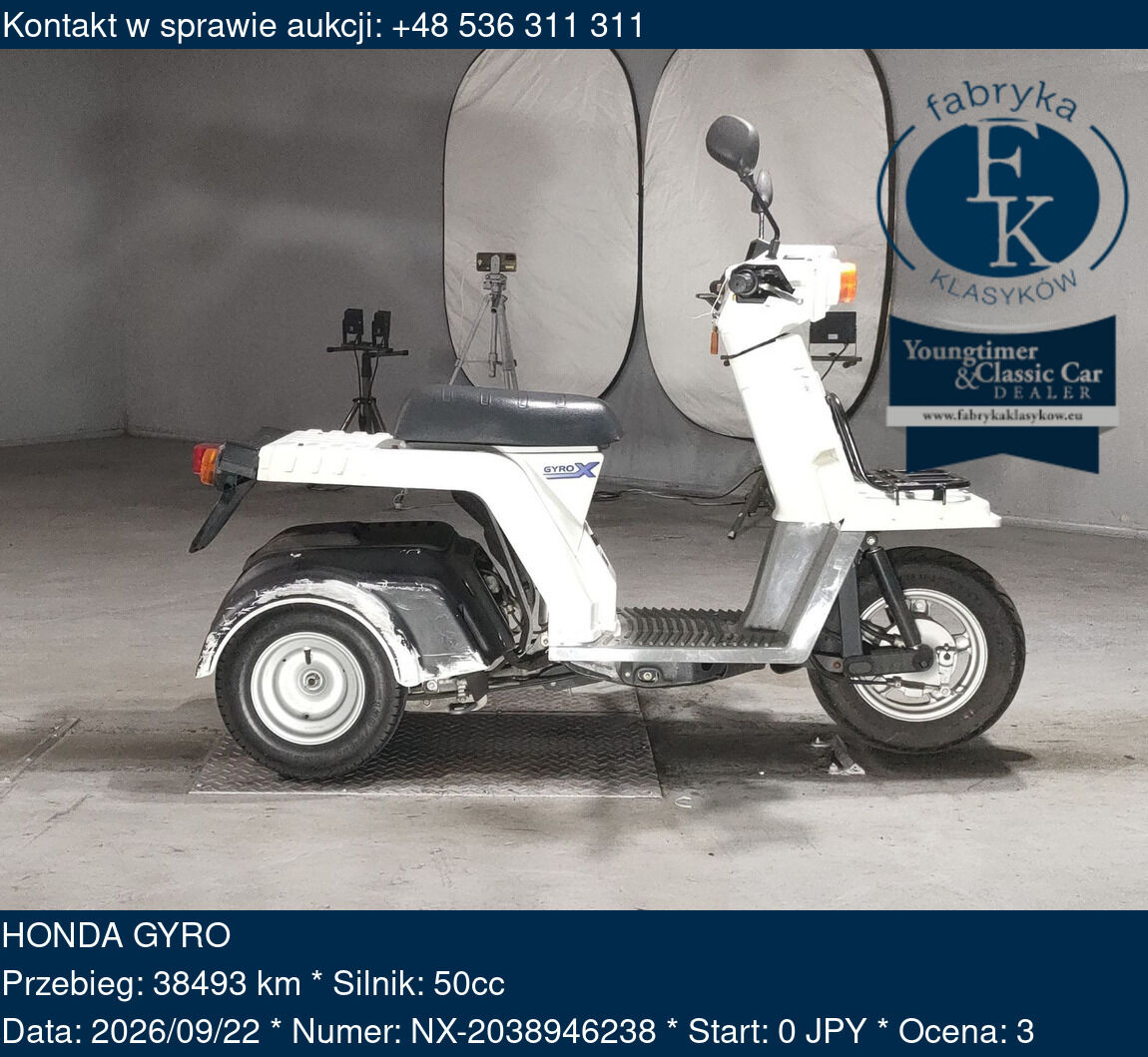 HONDA GYRO  - zdjęcie 2