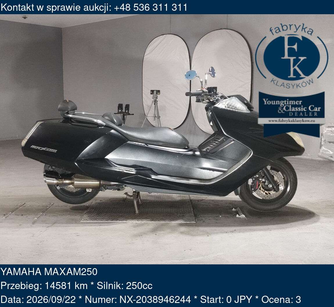 YAMAHA MAXAM250  - zdjęcie 2