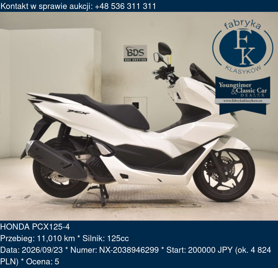 HONDA PCX125-4  - zdjęcie 2
