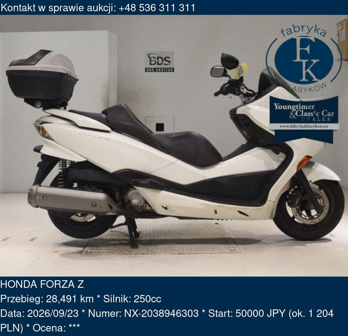 HONDA FORZA Z  - zdjęcie 2