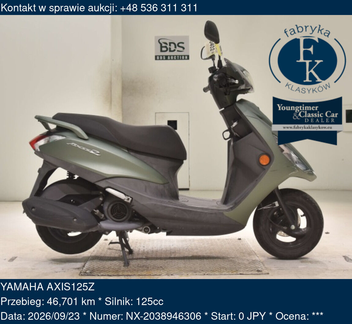 YAMAHA AXIS125Z  - zdjęcie 2