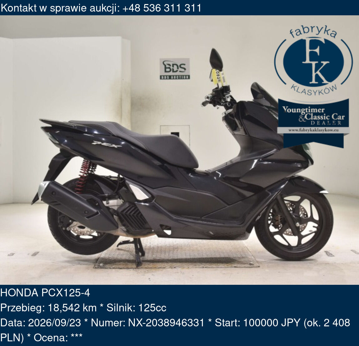 HONDA PCX125-4 - zdjęcie 2