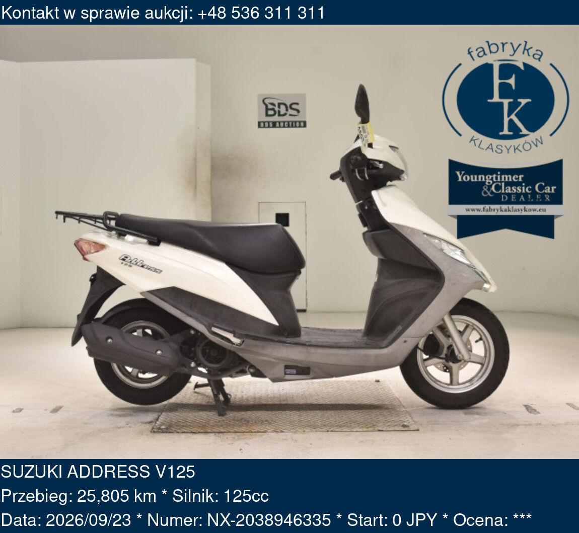 SUZUKI ADDRESS V125  - zdjęcie 2