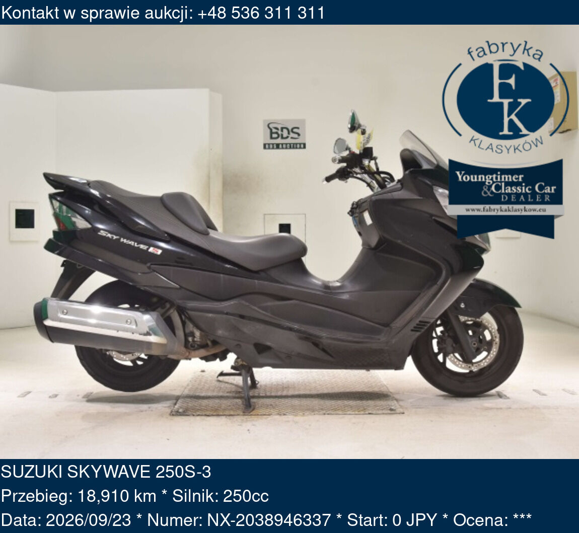 SUZUKI SKYWAVE 250S-3  - zdjęcie 2