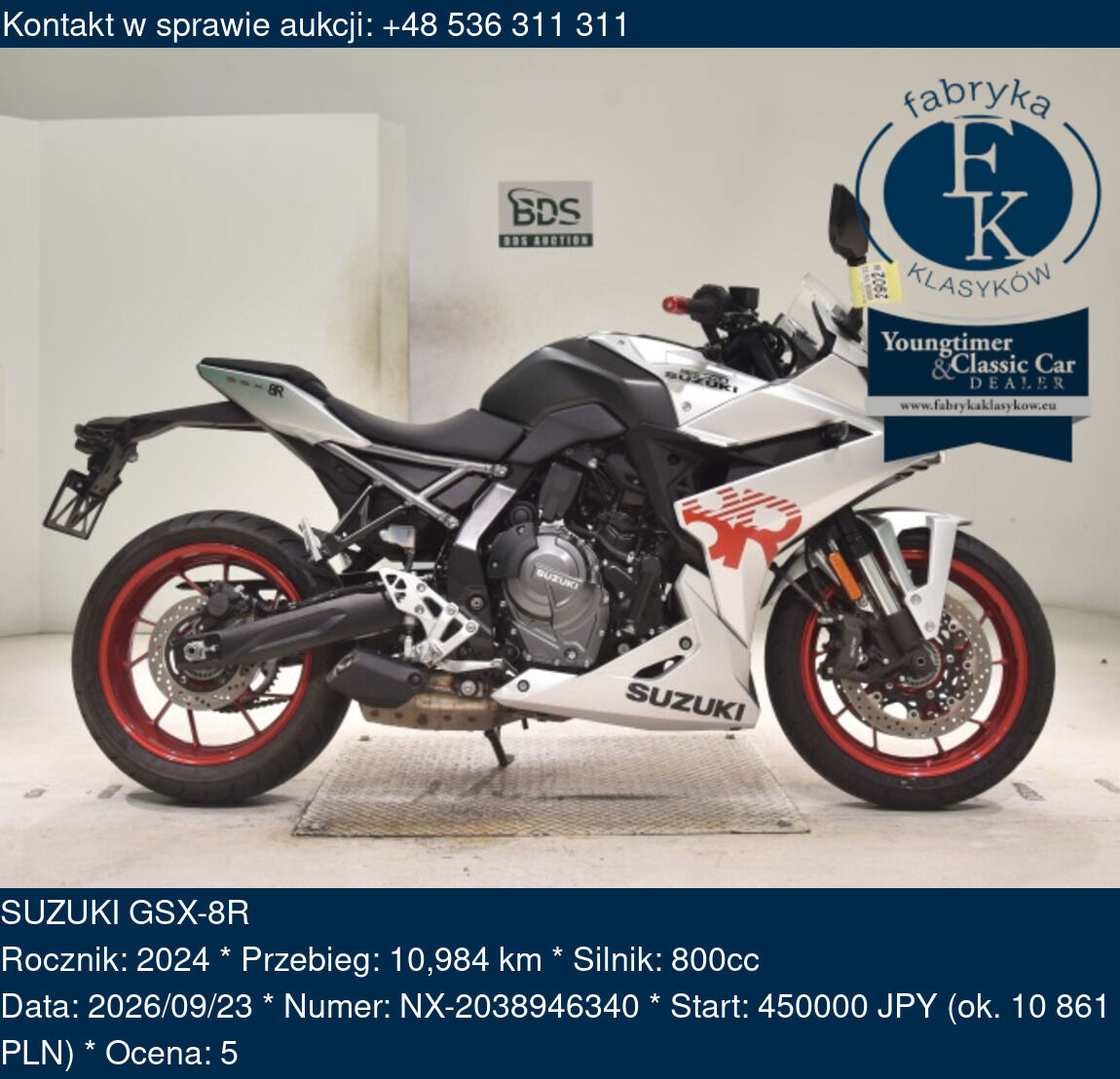 SUZUKI GSX-8R 2024 - zdjęcie 2