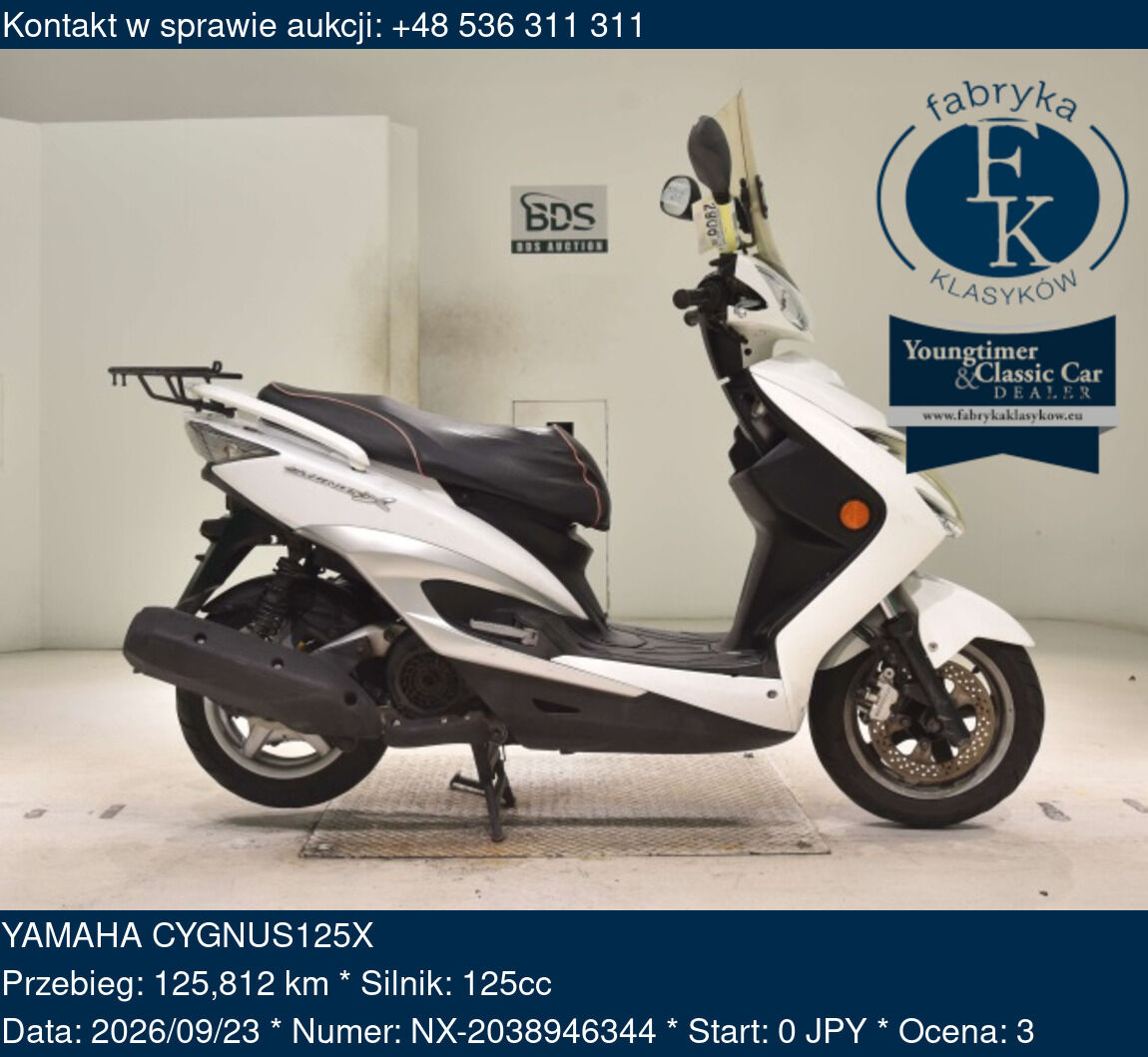 YAMAHA CYGNUS125X  - zdjęcie 2