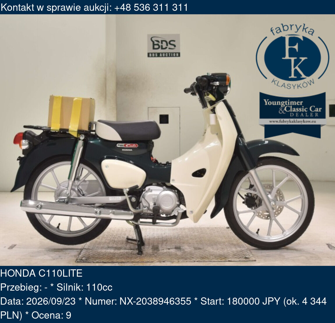 HONDA C110LITE  - zdjęcie 2