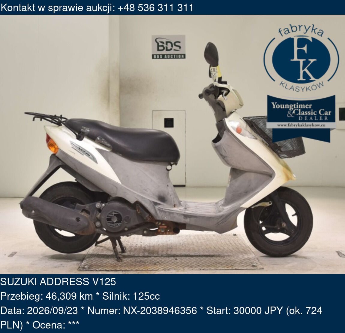 SUZUKI ADDRESS V125  - zdjęcie 2