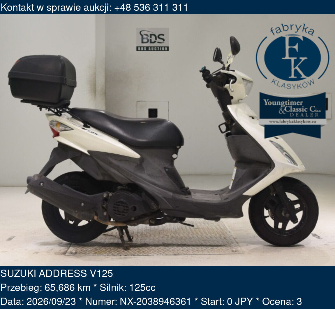 SUZUKI ADDRESS V125  - zdjęcie 2