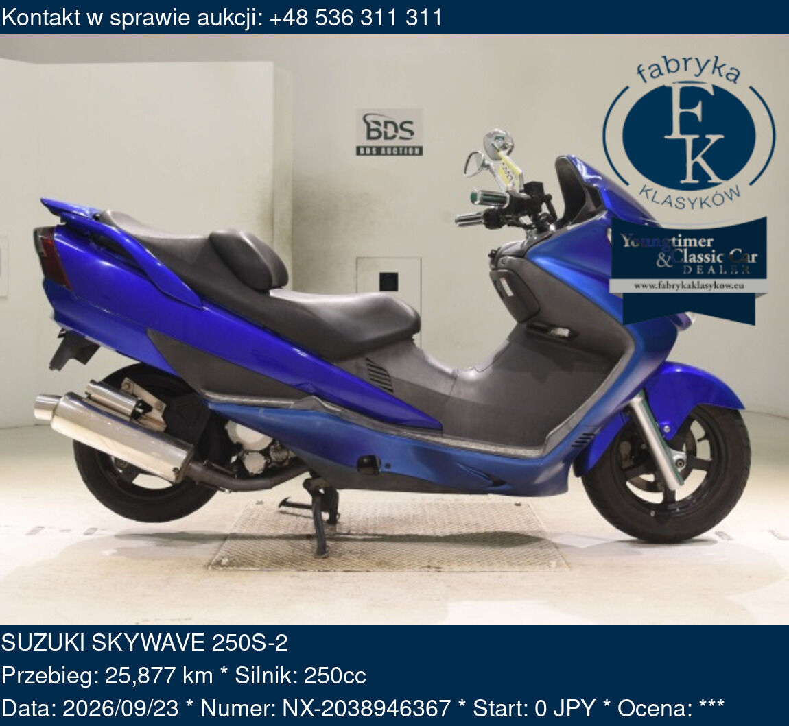 SUZUKI SKYWAVE 250S-2  - zdjęcie 2