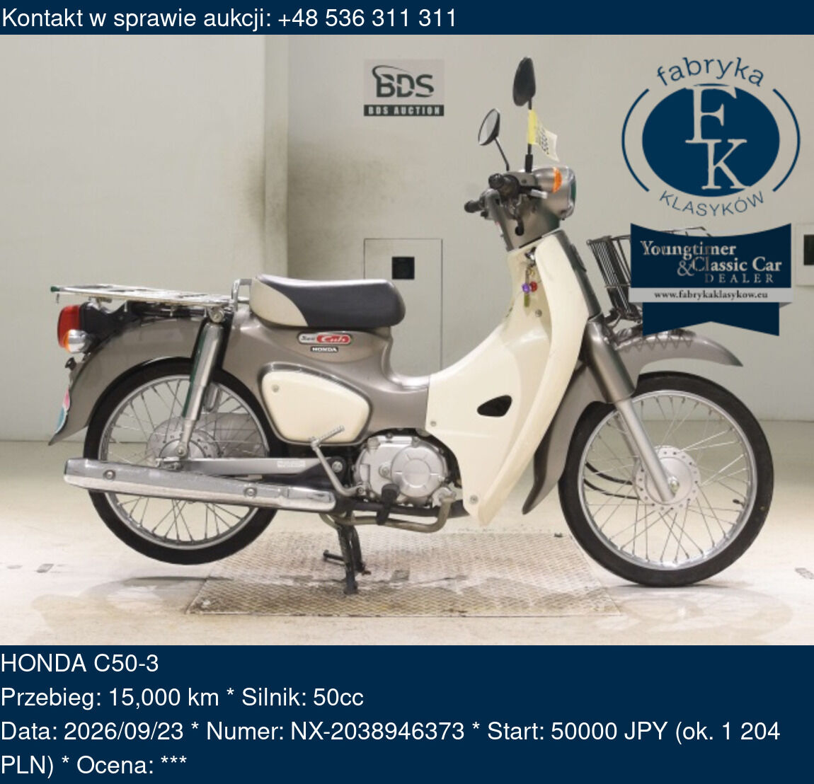 HONDA C50-3  - zdjęcie 2