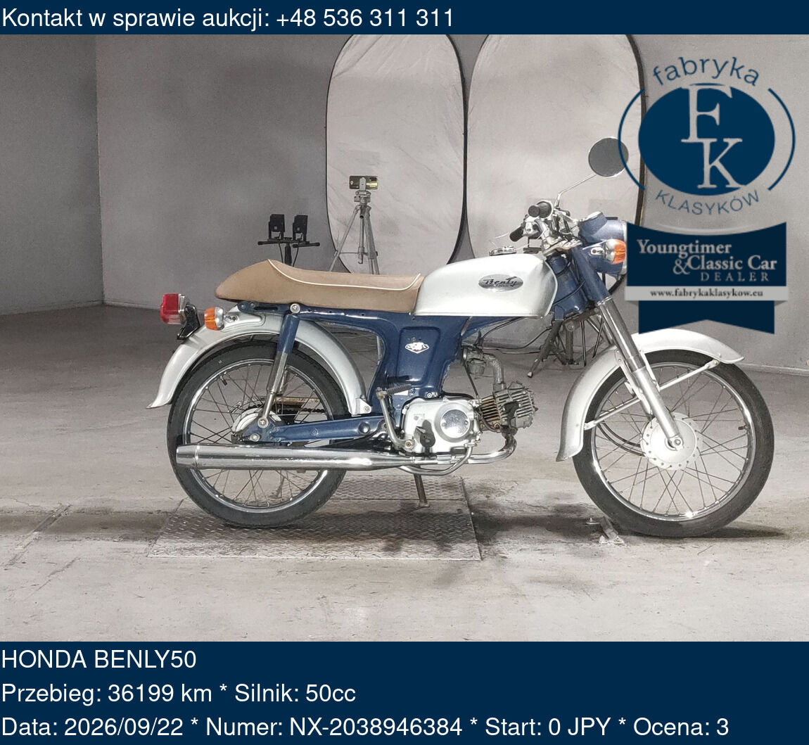 HONDA BENLY50  - zdjęcie 2