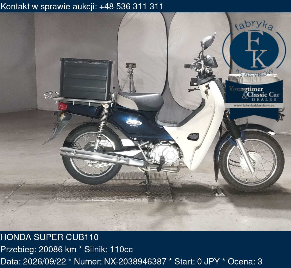 HONDA SUPER CUB110  - zdjęcie 2