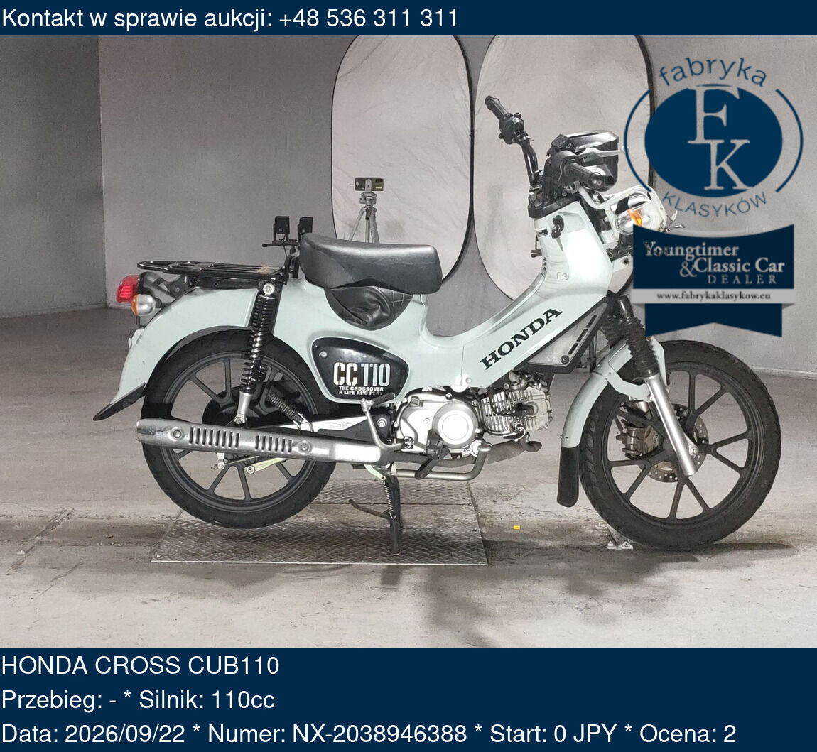 HONDA CROSS CUB110  - zdjęcie 2