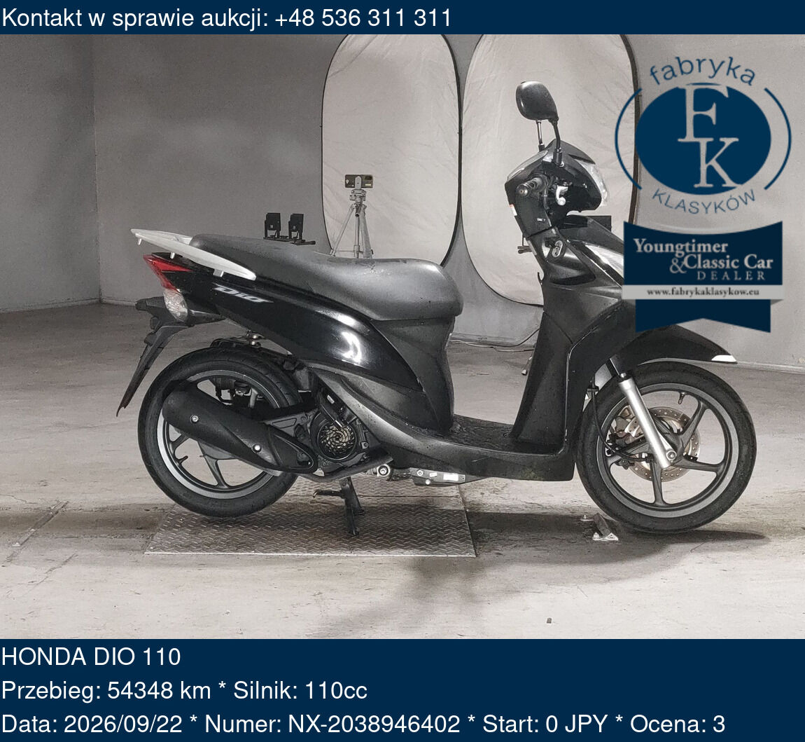 HONDA DIO 110  - zdjęcie 2