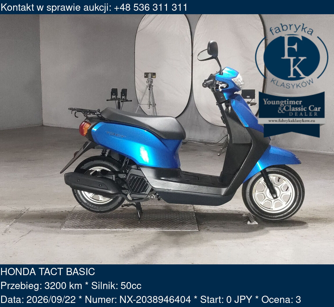 HONDA TACT BASIC  - zdjęcie 2