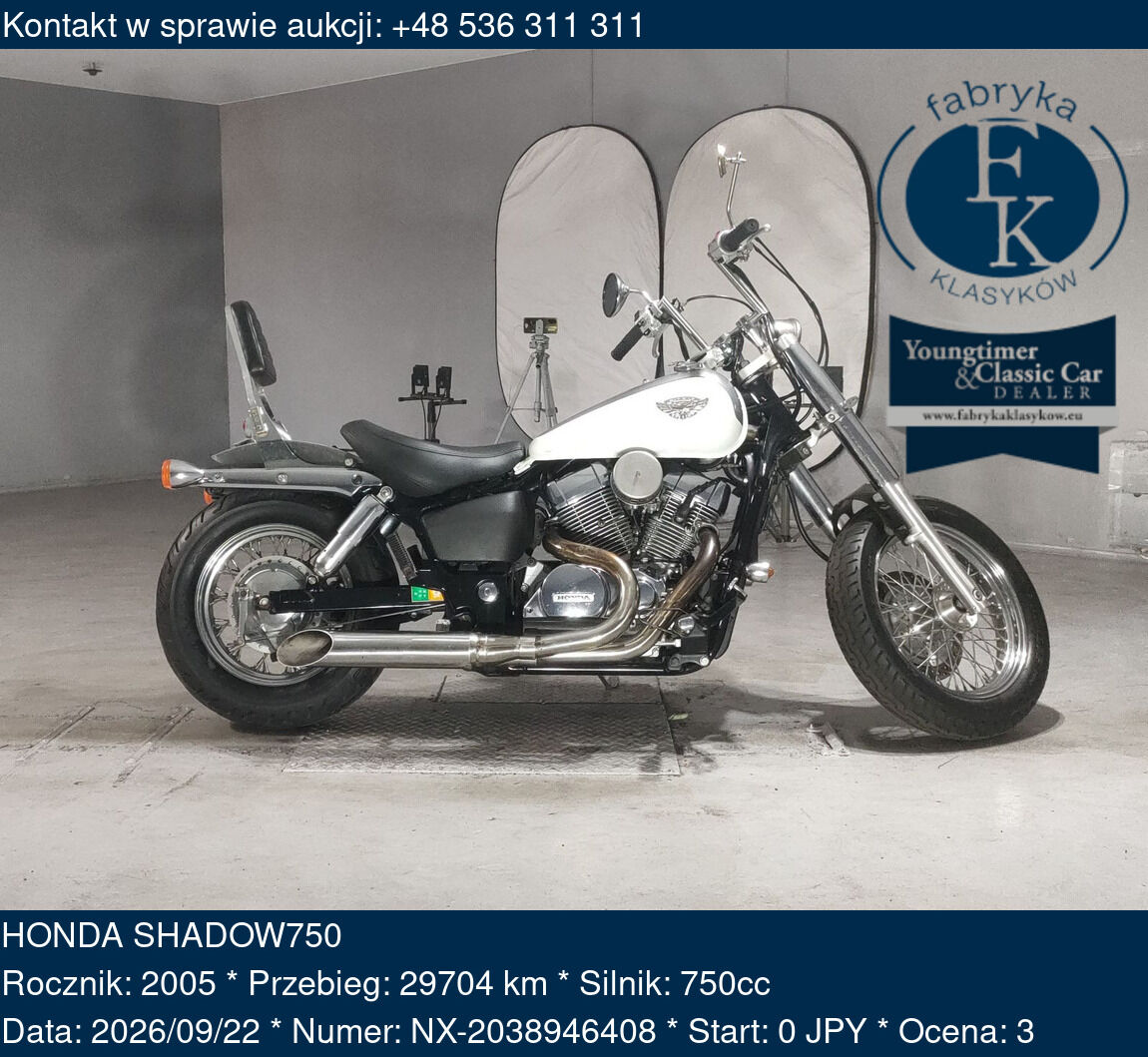 HONDA SHADOW750 2005 - zdjęcie 2