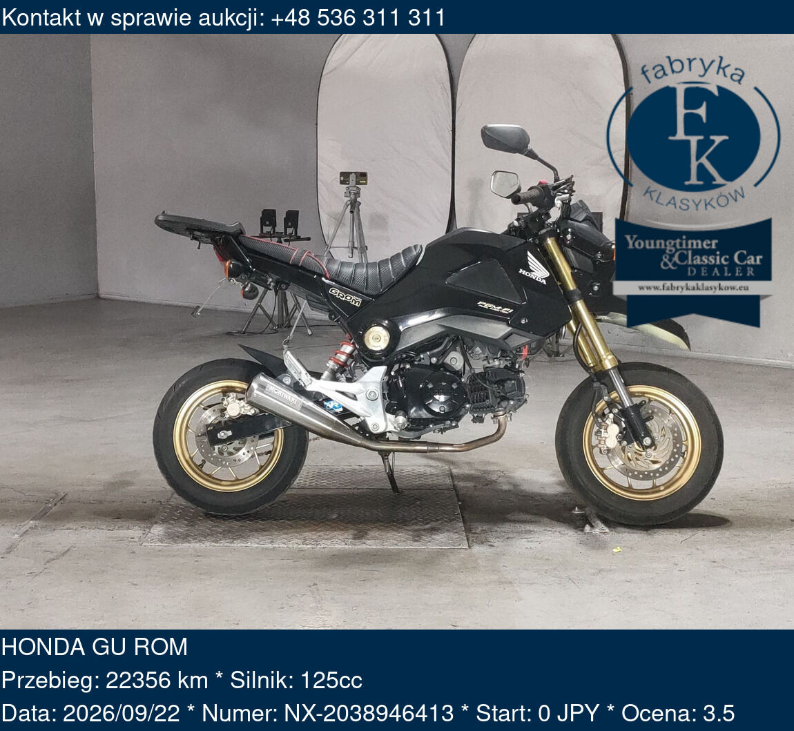 HONDA GU ROM  - zdjęcie 2