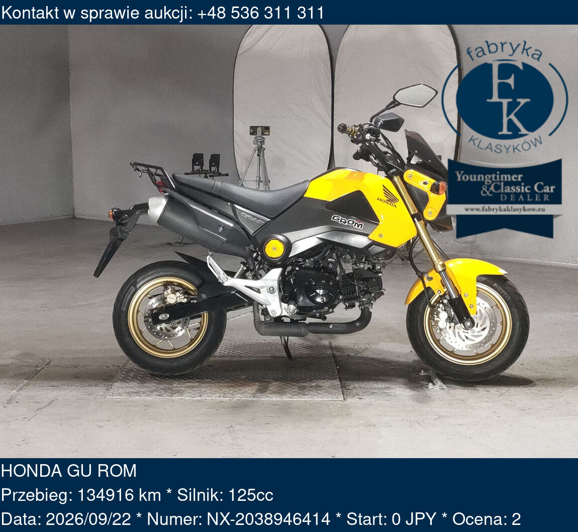 HONDA GU ROM  - zdjęcie 2