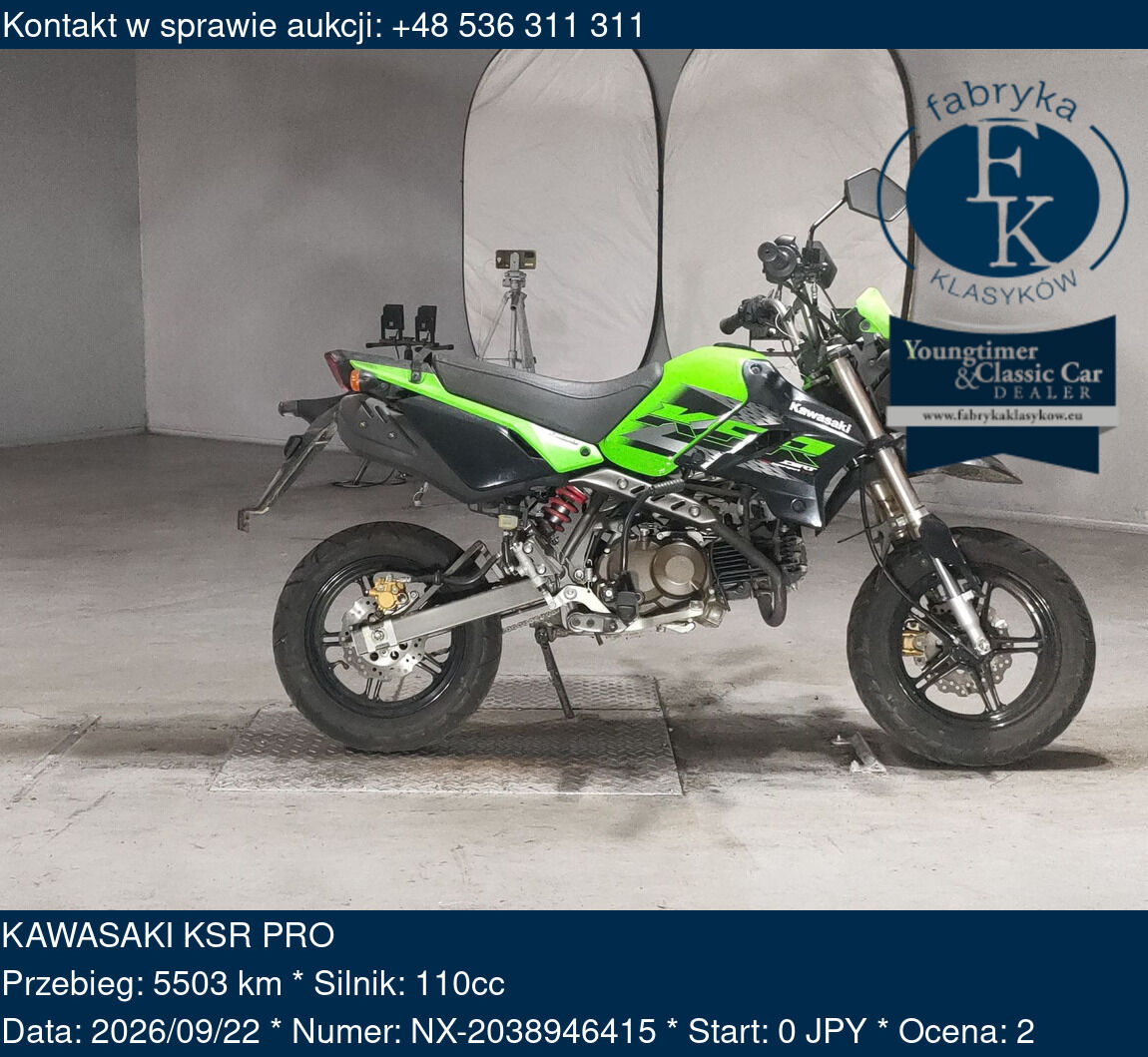 KAWASAKI KSR PRO  - zdjęcie 2