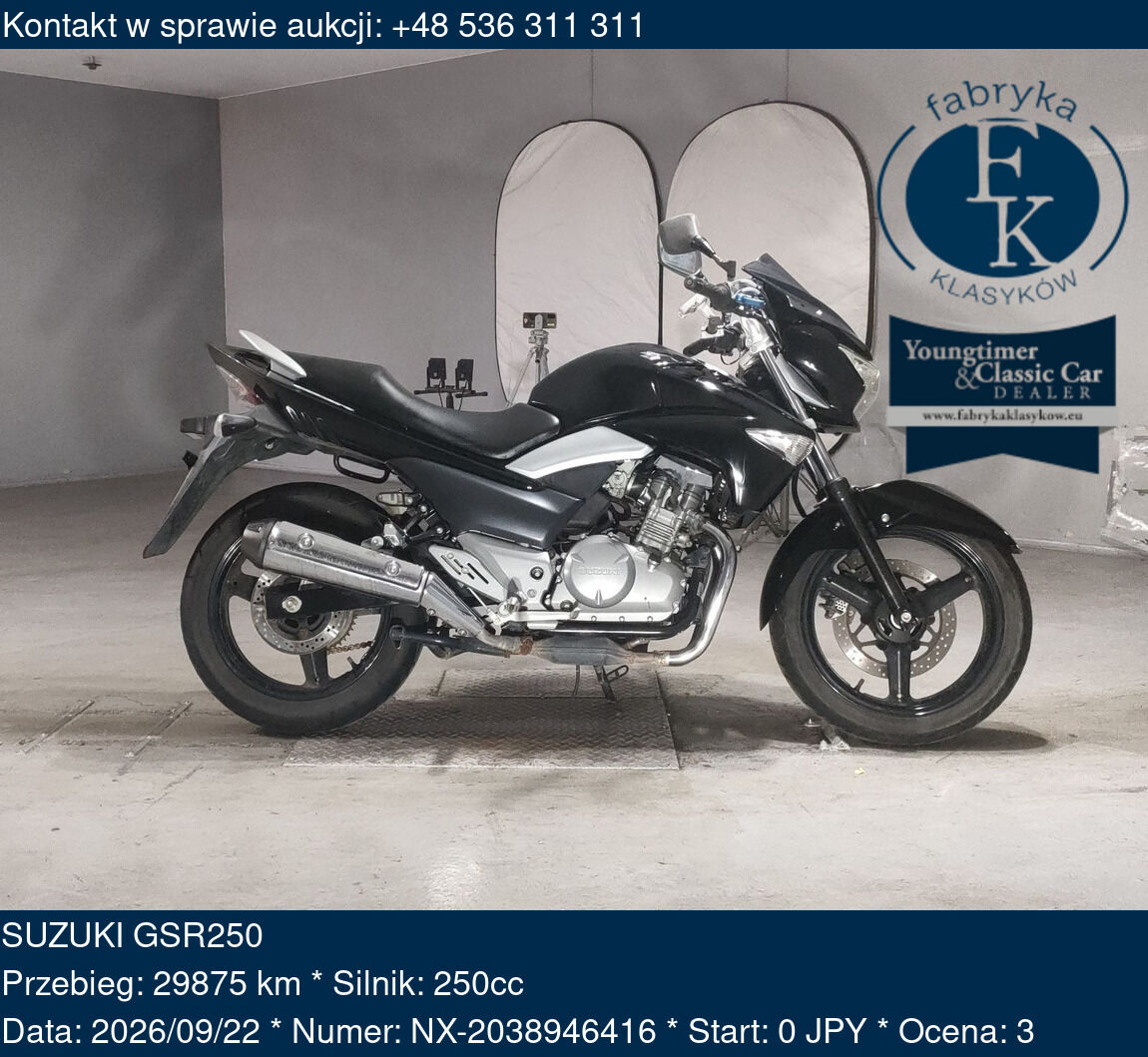 SUZUKI GSR250  - zdjęcie 2