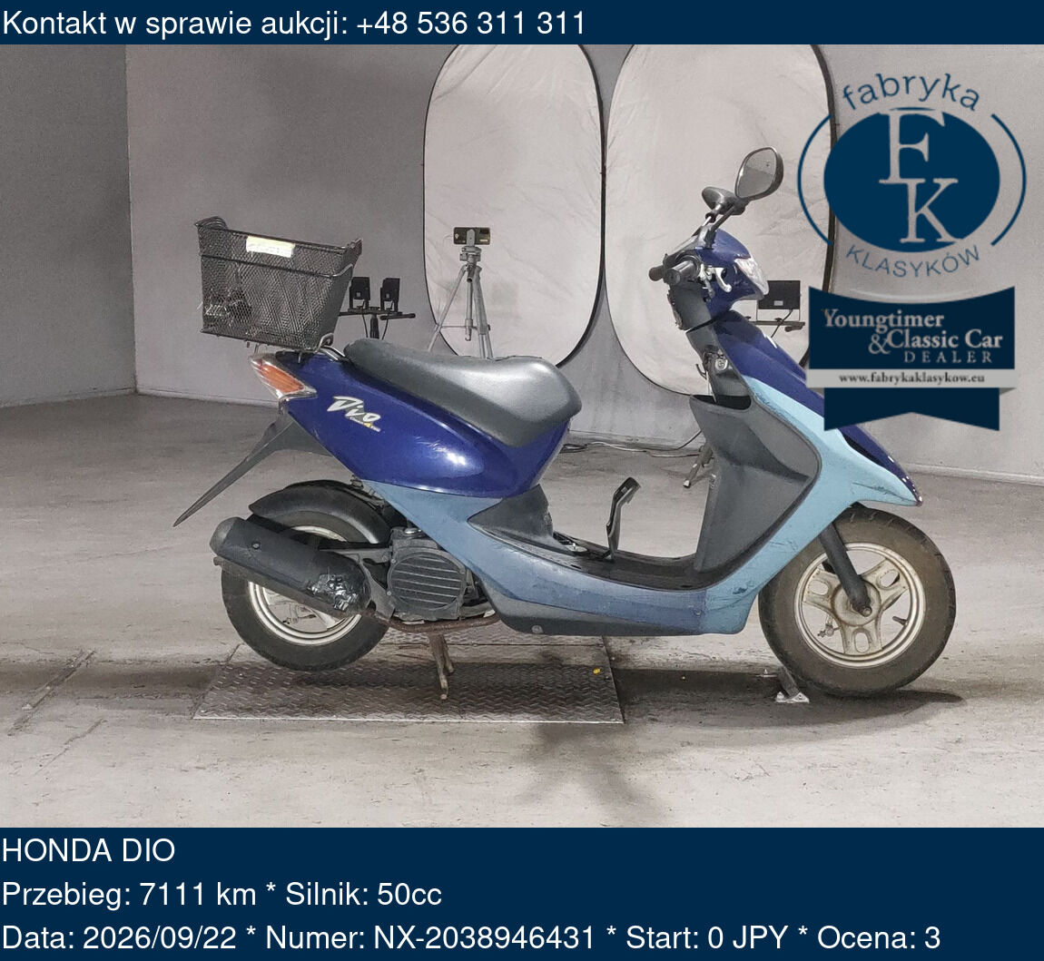 HONDA DIO  - zdjęcie 2