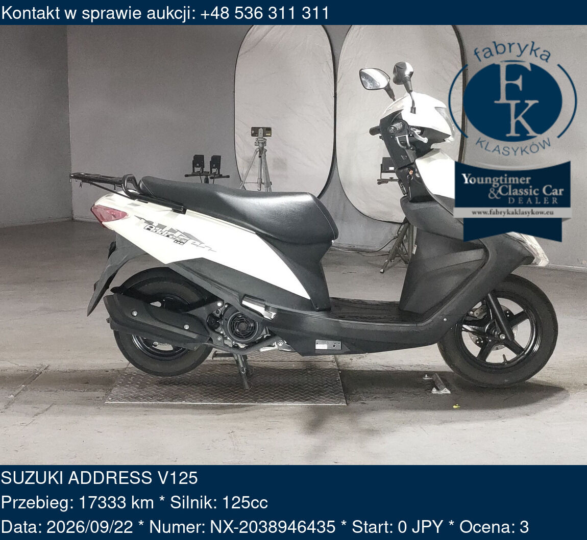 SUZUKI ADDRESS V125  - zdjęcie 2