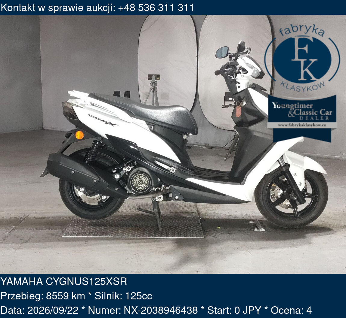 YAMAHA CYGNUS125XSR  - zdjęcie 2