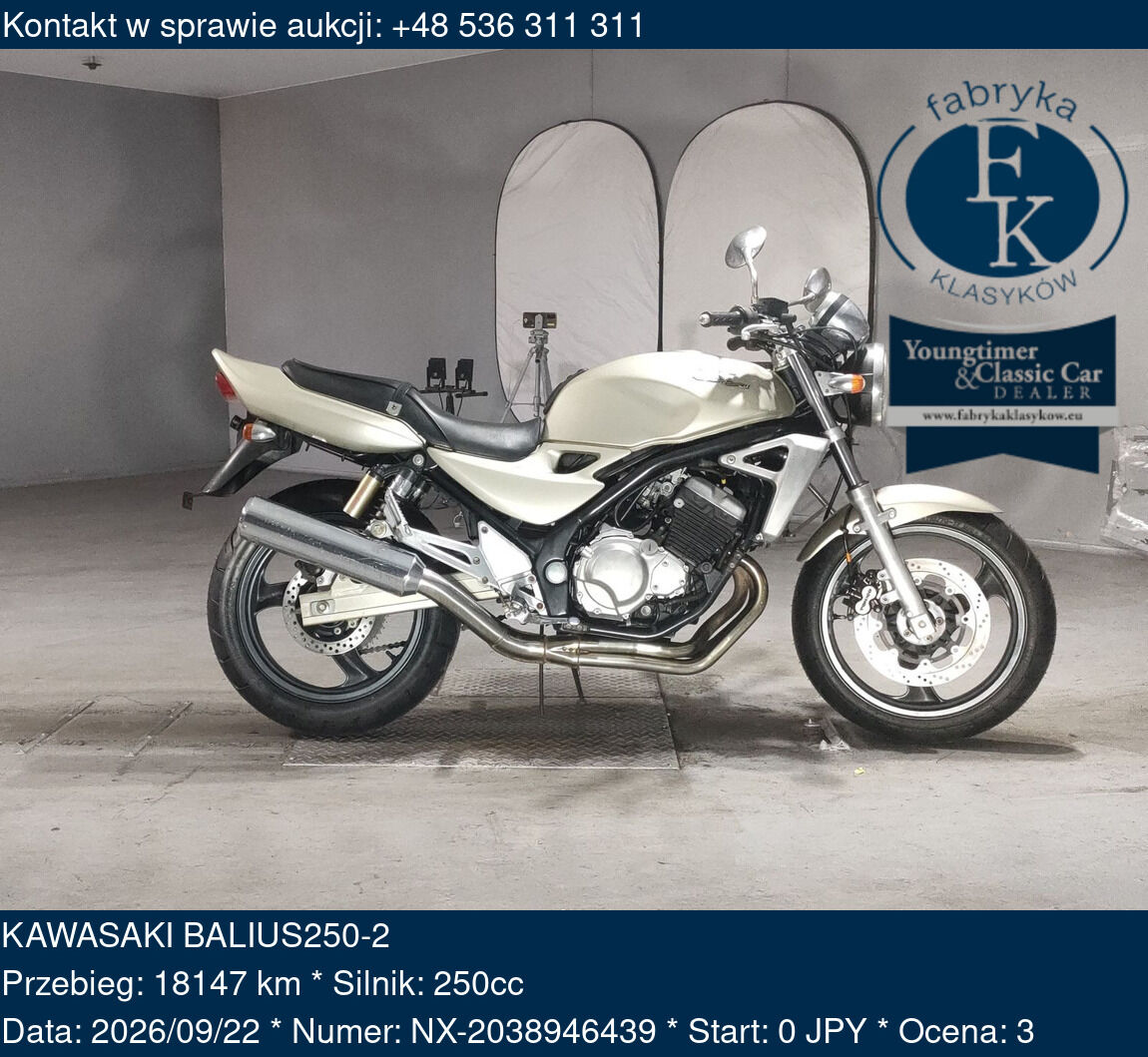 KAWASAKI BALIUS250-2  - zdjęcie 2