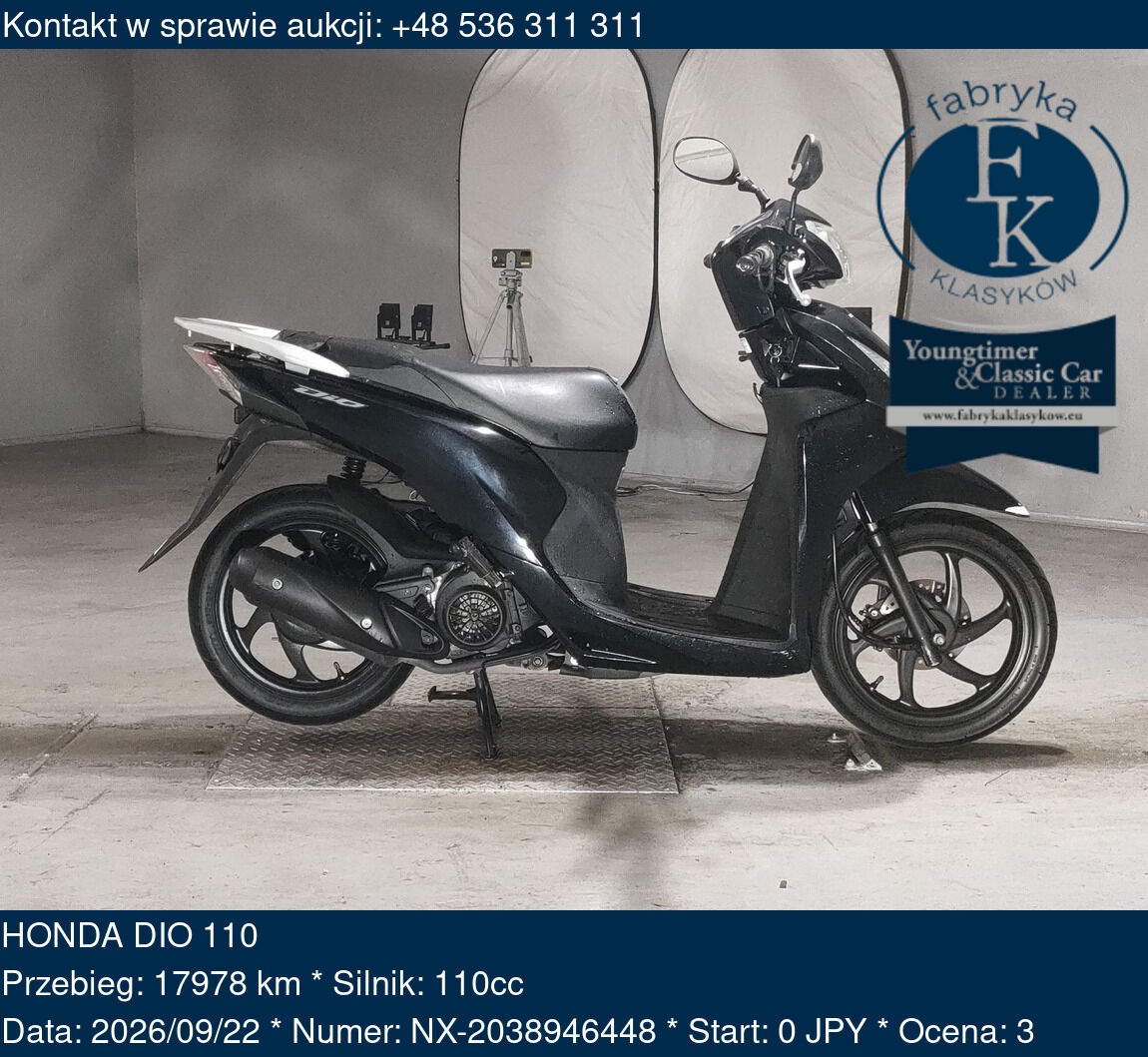 HONDA DIO 110  - zdjęcie 2