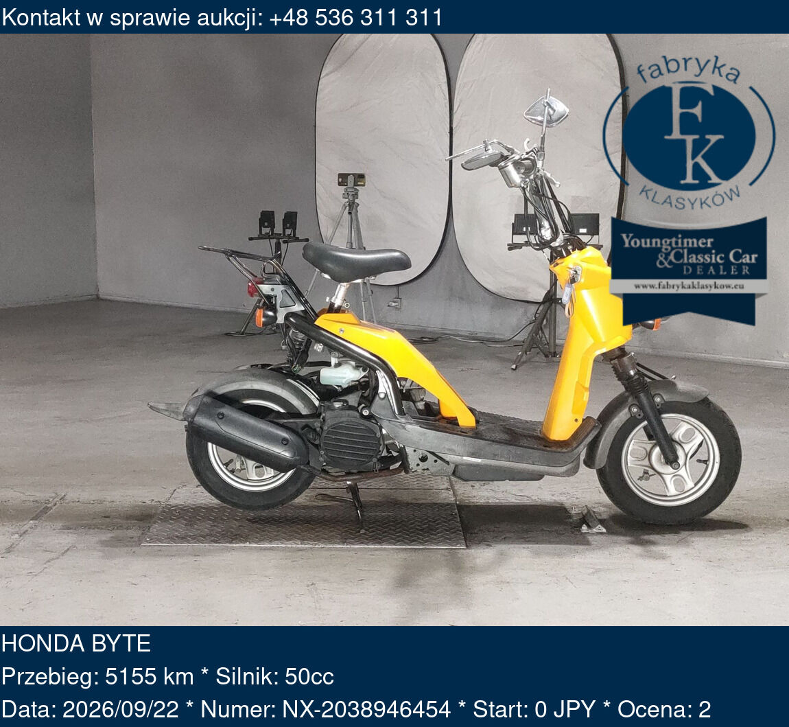 HONDA BYTE  - zdjęcie 2