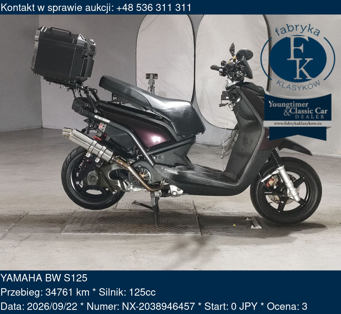 YAMAHA BW S125  - zdjęcie 2